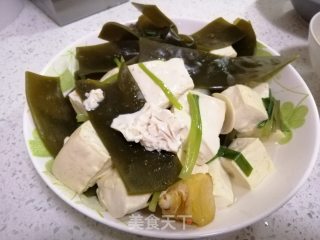 豆腐海带汤的做法步骤：6
