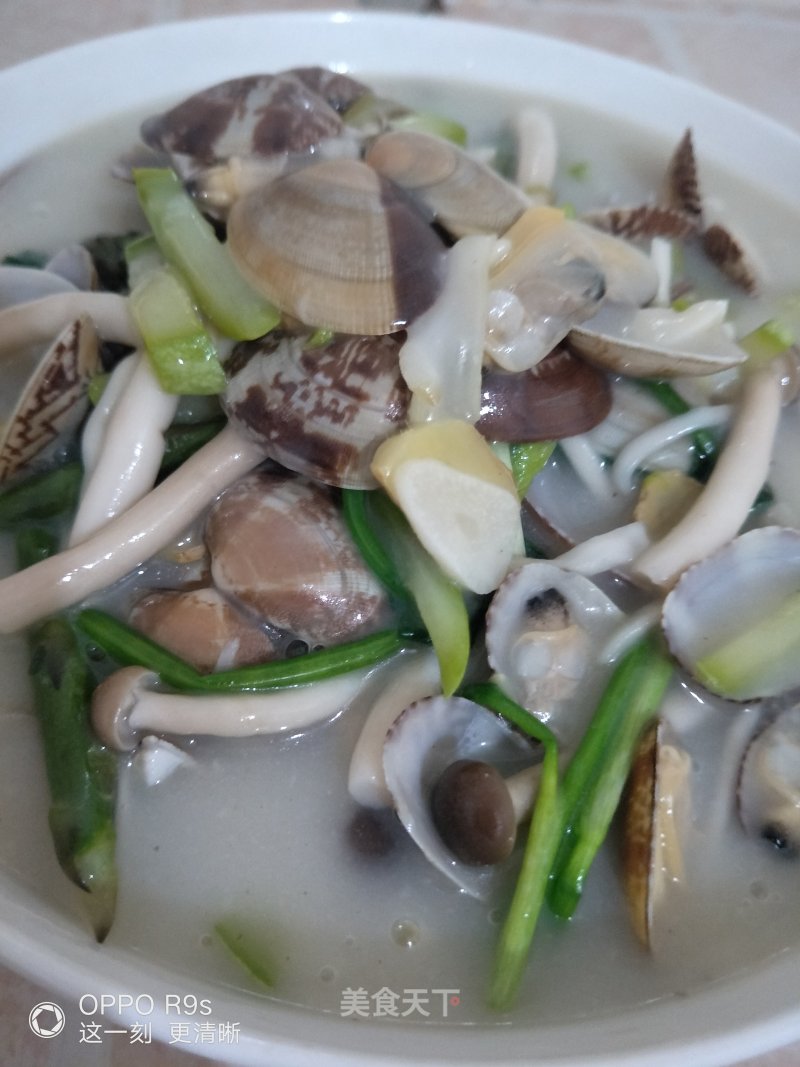 韩式蛤蜊汤面的做法