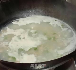 鲜美无比的蛤蜊蛋花汤的做法步骤：8