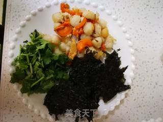 #花样美食#～蛤蜊紫菜汤的做法步骤：1