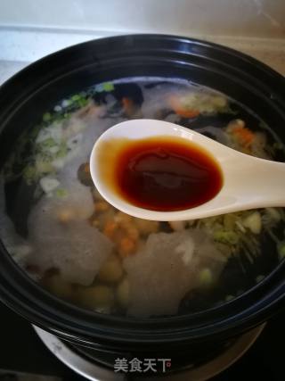 #花样美食#～蛤蜊紫菜汤的做法步骤：6