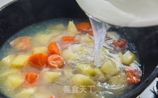 蛤蜊土豆奶油浓汤的做法步骤：11