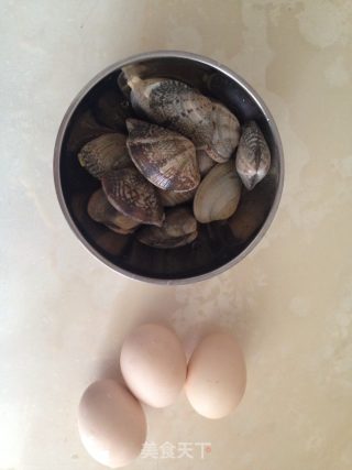 蛤蜊蒸蛋的做法步骤：1