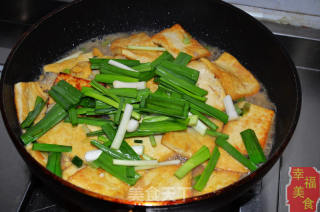 蛤蜊煎烧豆腐的做法步骤：5