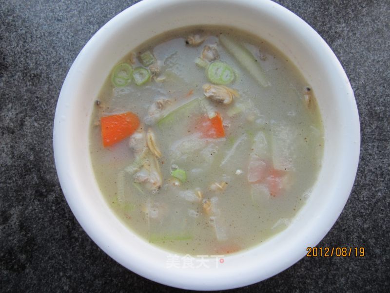 冬瓜蛤蜊汤的做法