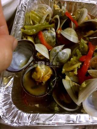 烤蛤蜊 配 龙骨清汤面的做法步骤：12