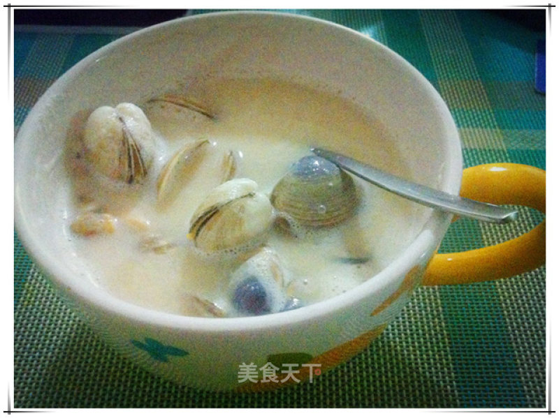 味增蛤蜊豆腐汤的做法