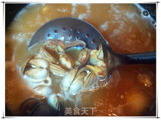 味增蛤蜊豆腐汤的做法步骤：2