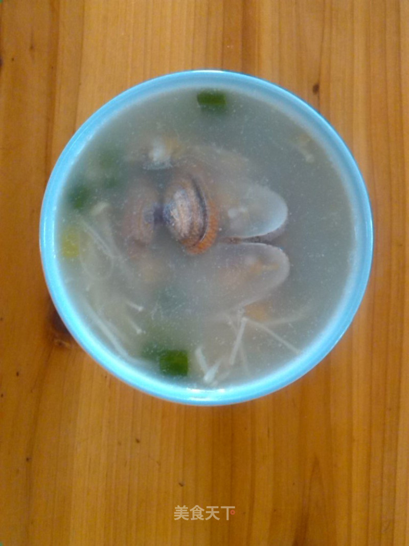 金针菇蛤蜊汤的做法