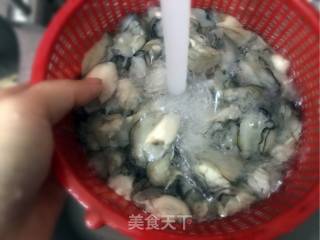 黄瓜丸子牡蛎汤的做法步骤：2