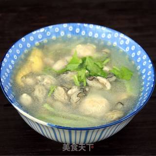 黄瓜丸子牡蛎汤的做法步骤：6