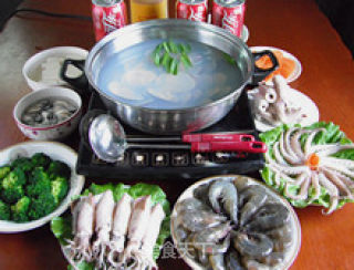 原味海鲜火锅的做法步骤：18