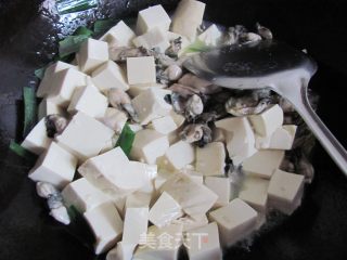 牡蛎豆腐的做法步骤：8