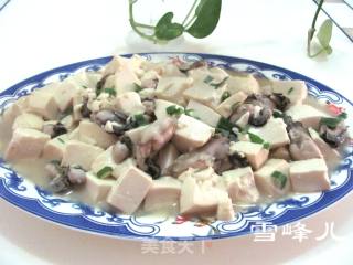 牡蛎豆腐的做法步骤：9