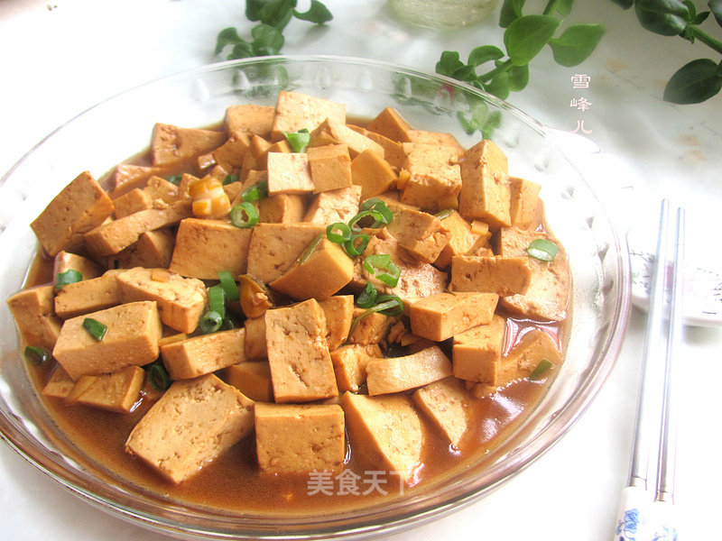 鲍鱼的家常吃法---鲍鱼蚝油豆腐的做法