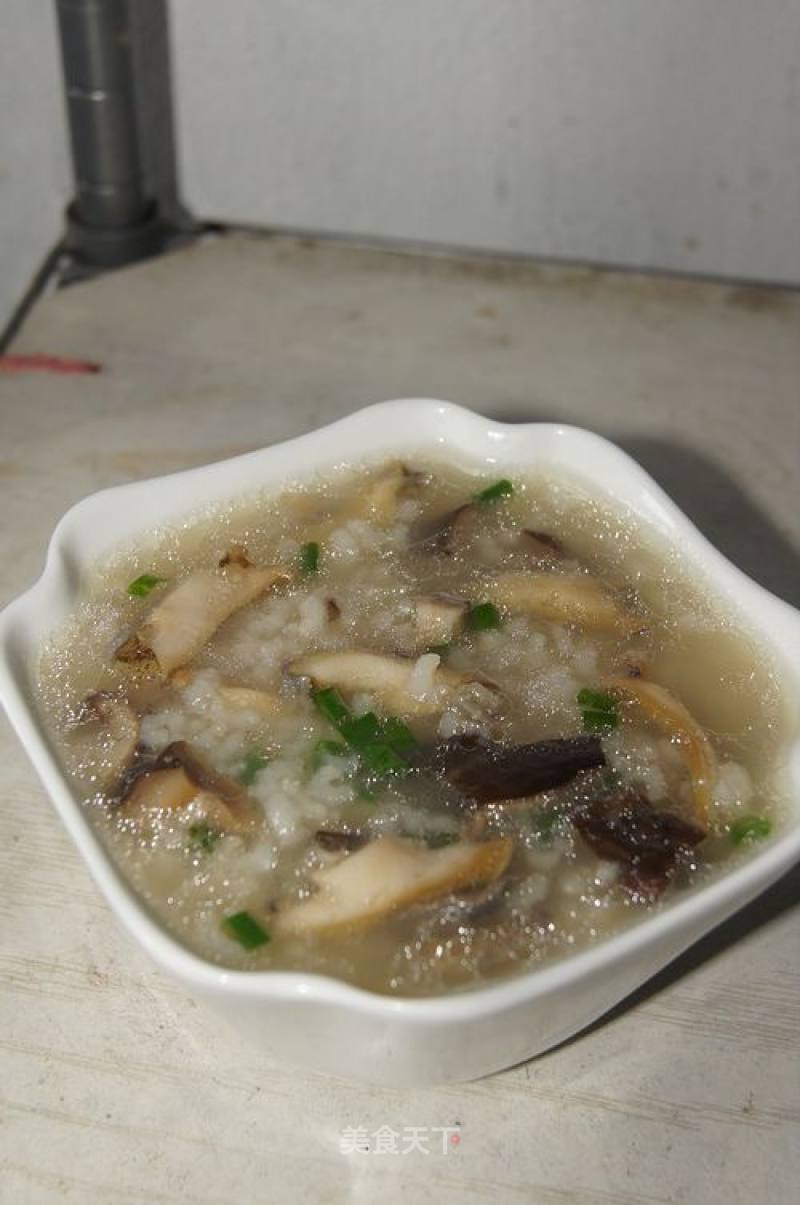 美味营养粥--香菇鲍鱼粥的做法