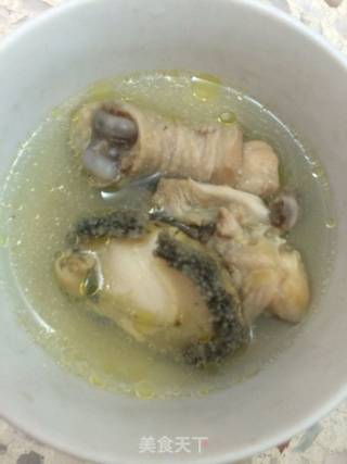 西洋参炖鲜鲍鱼鸡腿汤的做法步骤：4