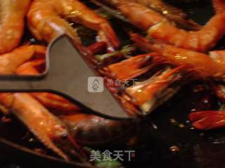 硬菜--鲍鱼吮指虾的做法步骤：8