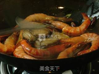硬菜--鲍鱼吮指虾的做法步骤：9