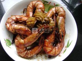 硬菜--鲍鱼吮指虾的做法步骤：14