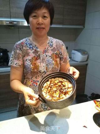 开心果姐姐鲍鱼陈皮肽米煲仔饭的做法步骤：7