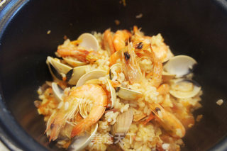 家庭改良版电饭锅——西班牙海鲜饭的做法步骤：12