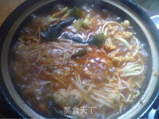韩式泡菜锅的做法步骤：10