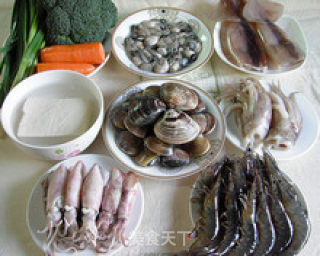 原味海鲜火锅的做法步骤：1