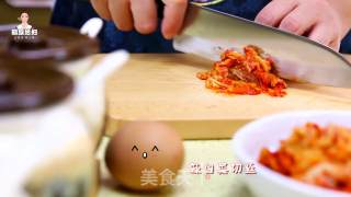 韩式鱿鱼泡菜饼的做法步骤：3