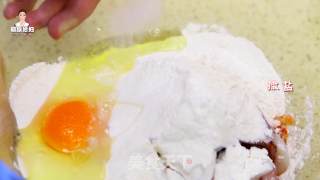 韩式鱿鱼泡菜饼的做法步骤：8
