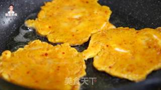 韩式鱿鱼泡菜饼的做法步骤：13