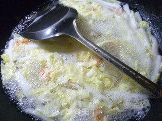 开洋鱿鱼白菜汤的做法步骤：6