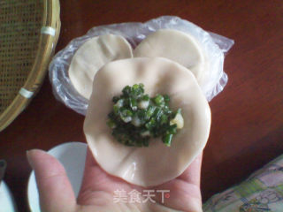 鱿鱼韭菜苔水饺的做法步骤：6