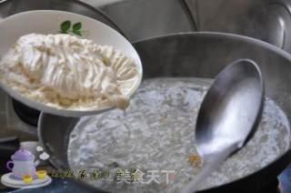【鲁菜】——银丝海鲜羹的做法步骤：6