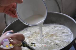 【鲁菜】——银丝海鲜羹的做法步骤：7