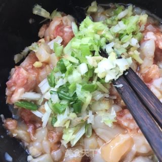 黄瓜扇贝水饺的做法步骤：17