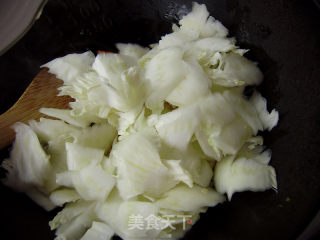 家常菜----扇贝炒白菜的做法步骤：6