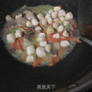 韭菜炒扇贝的做法步骤：7