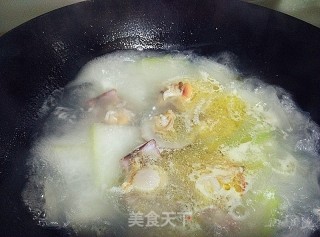 冬瓜扇贝汤的做法步骤：10