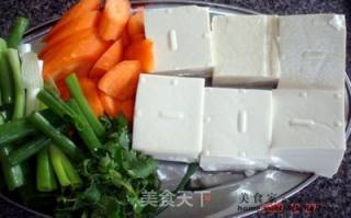 豆腐白菜汤的做法步骤：1