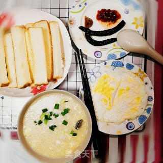 半小时早餐（二）三鲜海参粥的做法步骤：4