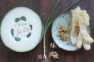 竹荪干贝冬瓜汤的做法步骤：1