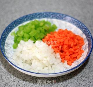 炎夏品粥---干贝鲜蔬粥的做法步骤：4