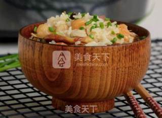 【葱油海鲜饭】--- 让一碗粒粒可口的好米饭承载出一份浓浓的闽南味的做法步骤：13