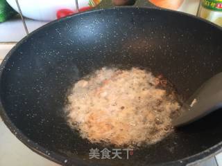 香椿干贝炒饭的做法步骤：7
