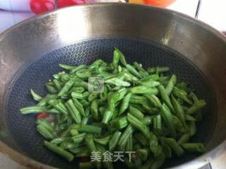 酱香干贝四季豆的做法步骤：7