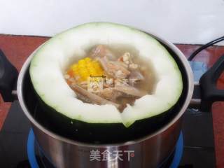 夏季解暑火锅——冬瓜盅的做法步骤：6