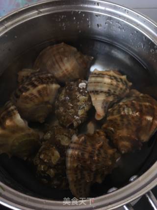 姜汁海螺的做法步骤：4