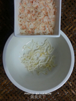 鲜美无敌~春季养生汤羹~干贝银鱼海米蛋羹的做法步骤：4