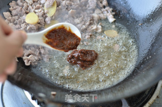 杏鲍菇肉酱的做法步骤：7